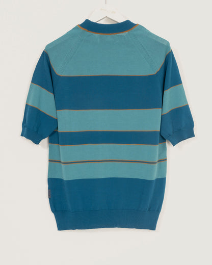 SOLERI Fine Gauge T-shirt - Kingfisher Blue