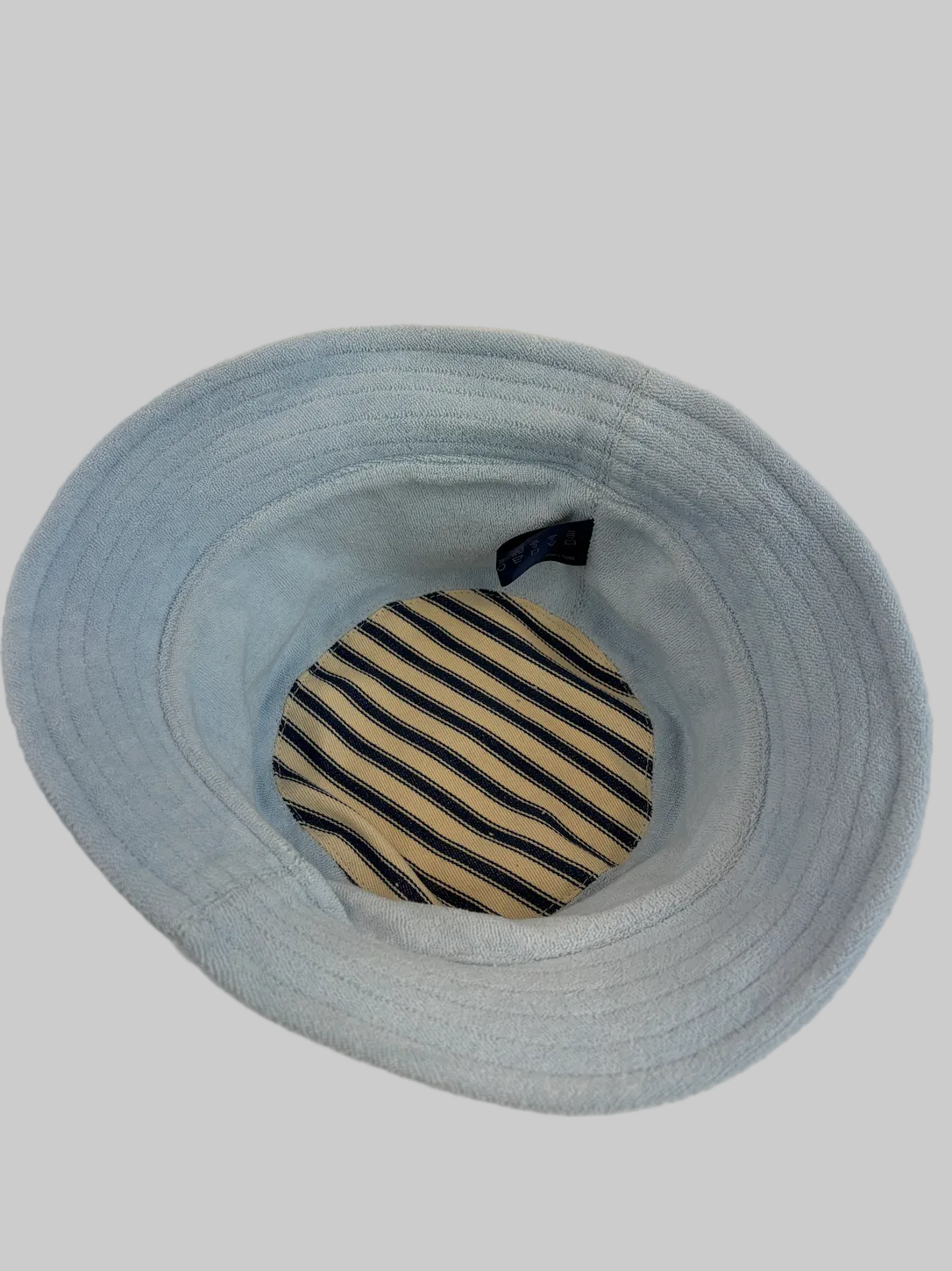 BOB Towelling bucket hat - Royal Blue & Light Blue