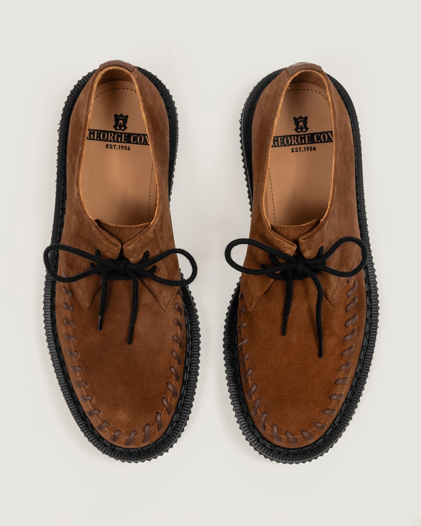 George Cox Dulley shoe - Tobacco