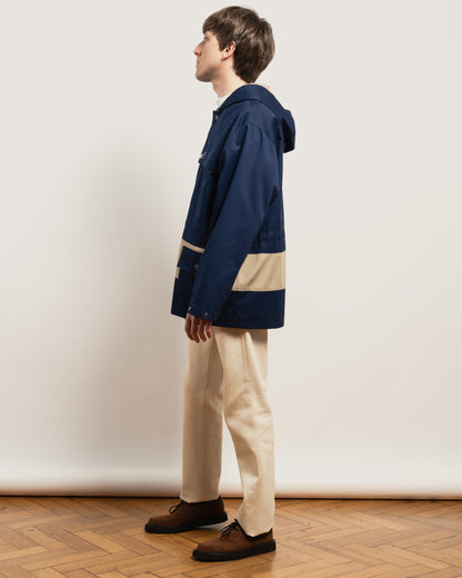 KNACK Panel anorak - Navy