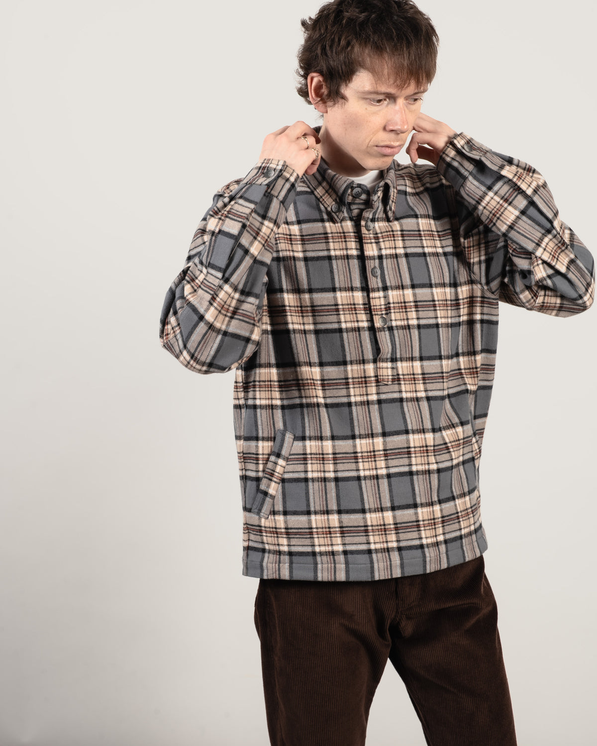 MAYNE Check Pop-over shirt - Multi
