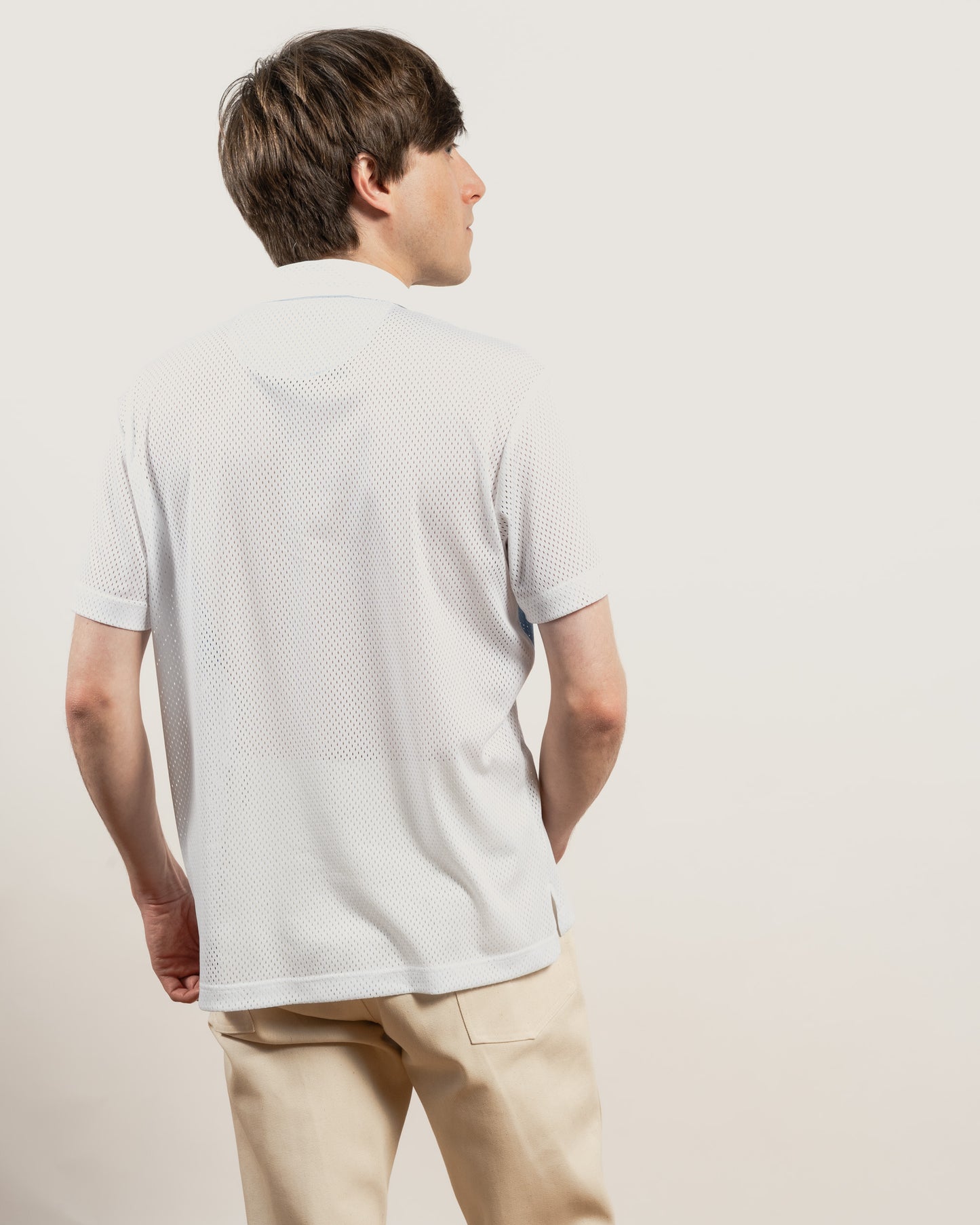 POOL Airtex polo - White