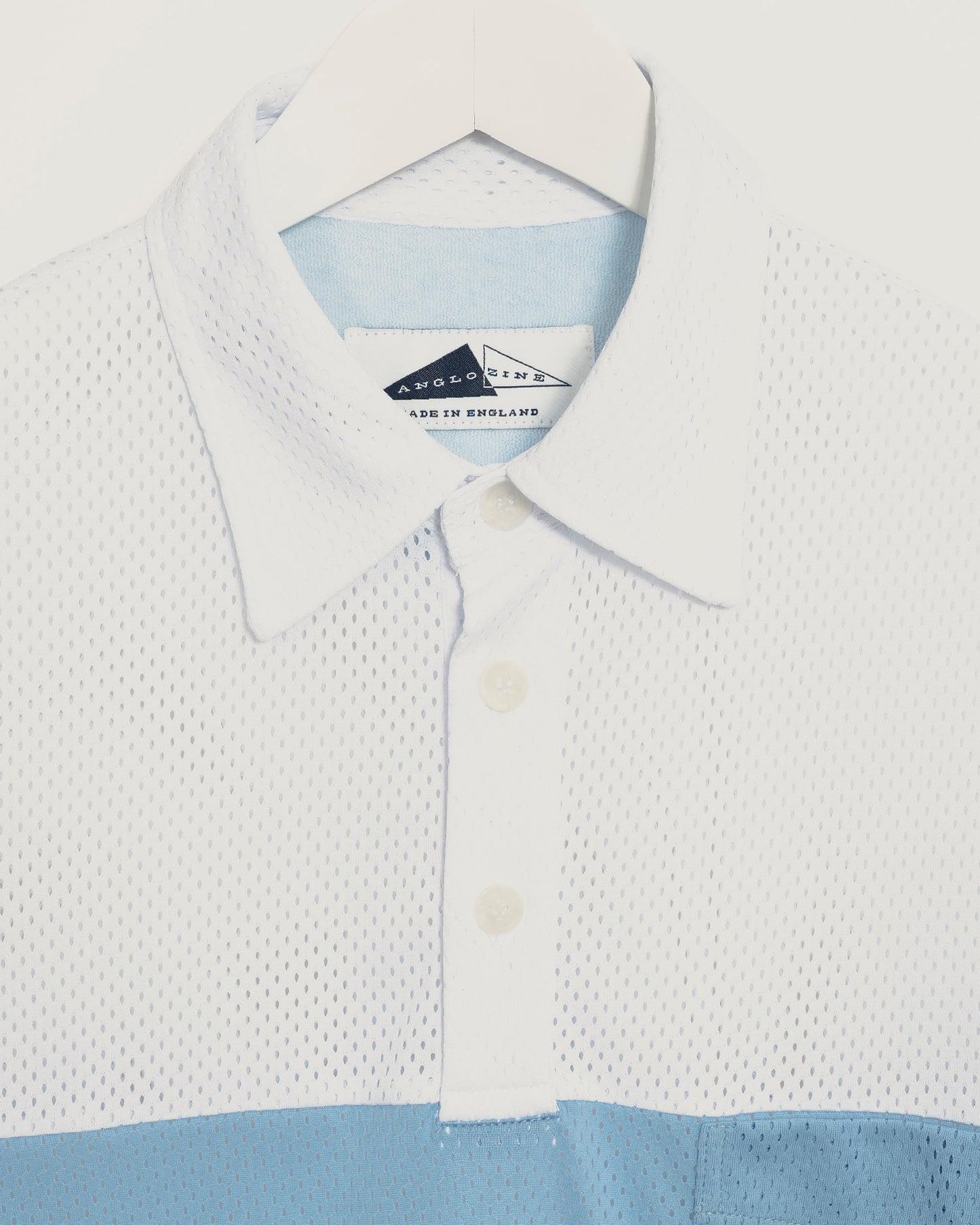 POOL Airtex polo - White