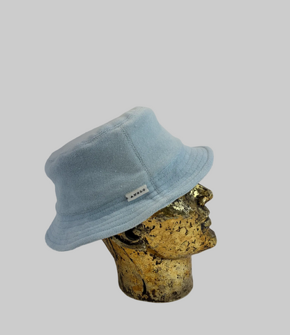 BOB Towelling bucket hat - Royal Blue & Light Blue