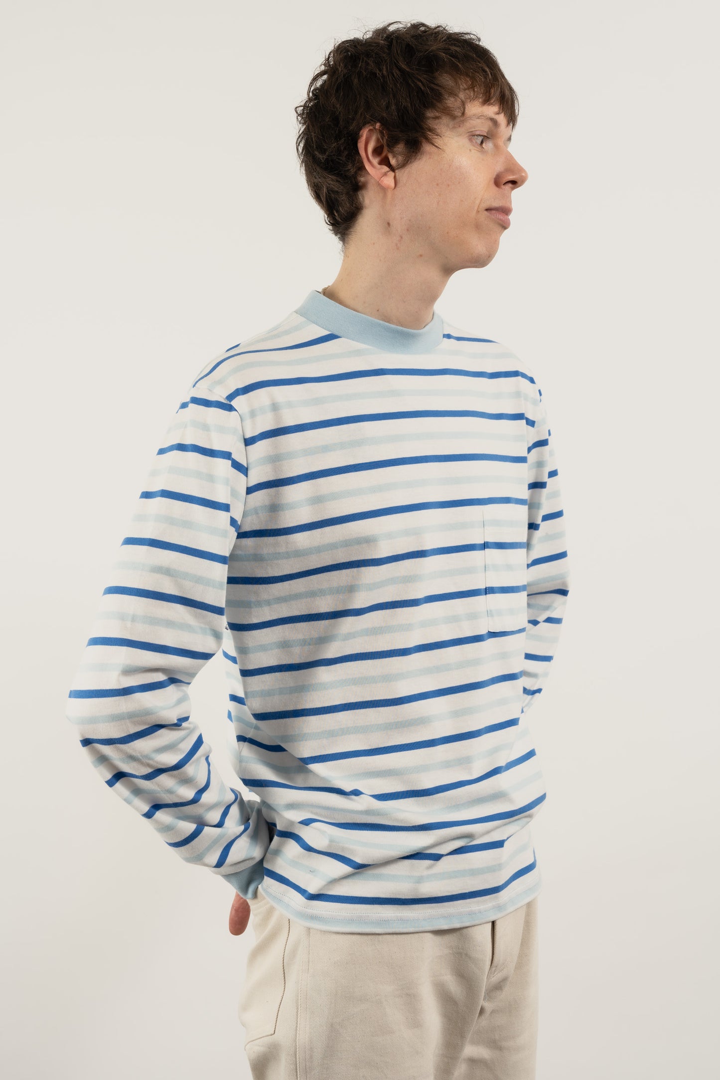 ZINE Long Sleeve TShirt - Blues