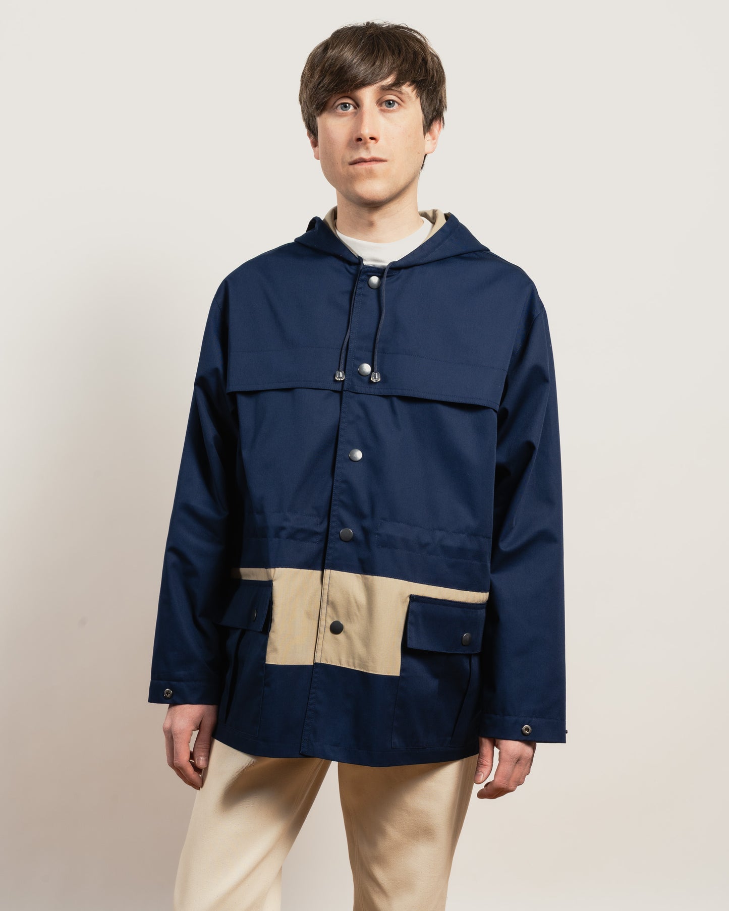 KNACK Panel anorak - Navy