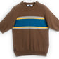 Saint Knitted T-shirt  (Brown)