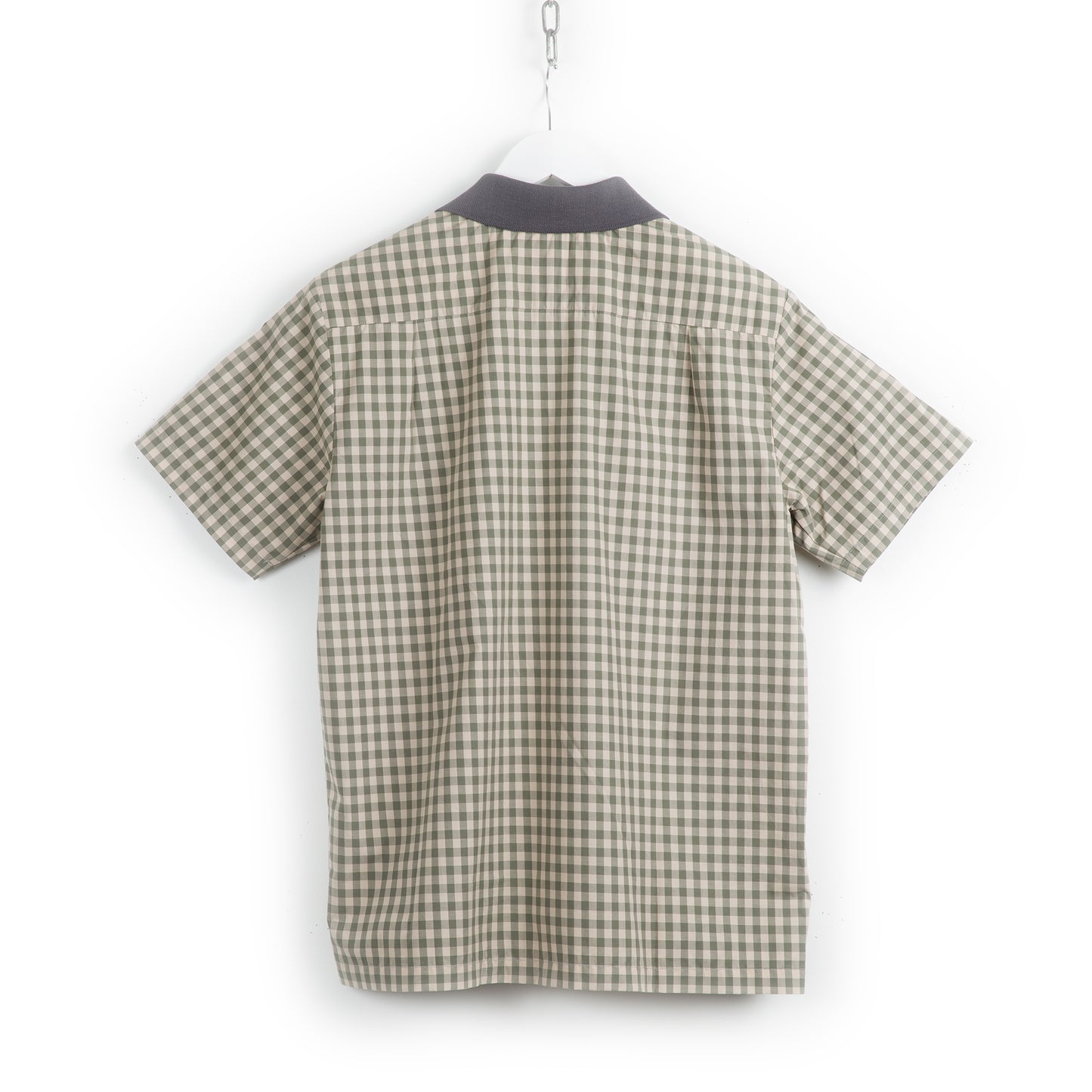 Sonoran - Rib collar shirt  (Light Grey)