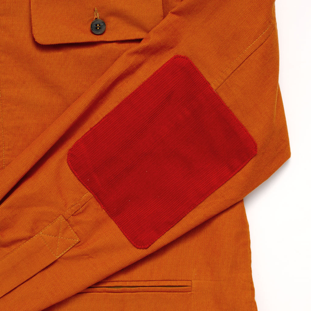 Multi Yard - Needle corduroy shirt (Double Orange)